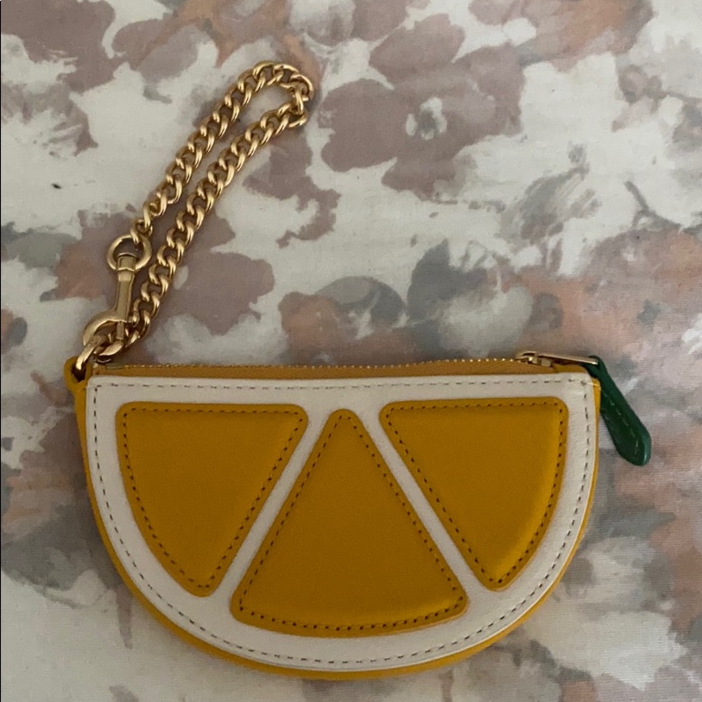 Coach Lemon Slice coin purse